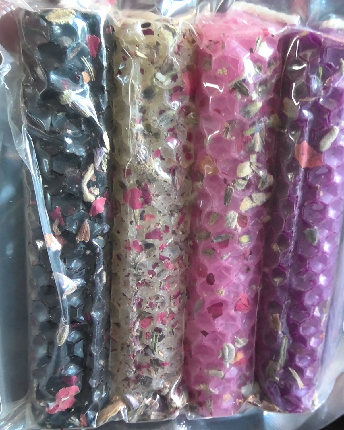Dressed Beeswax Witch Spell Candles