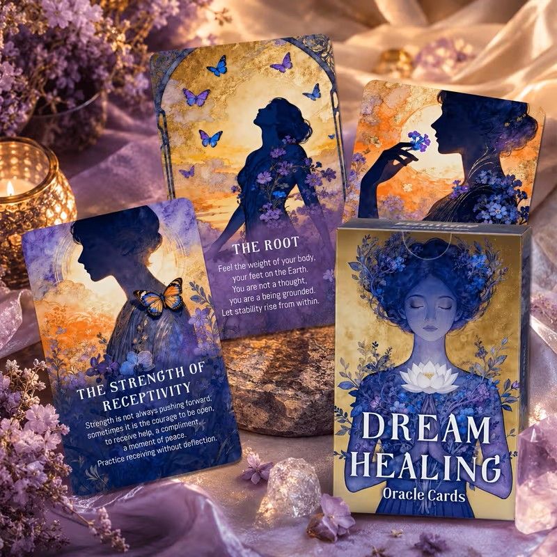Dream Healing Cards: 55- Tarot Card Deck