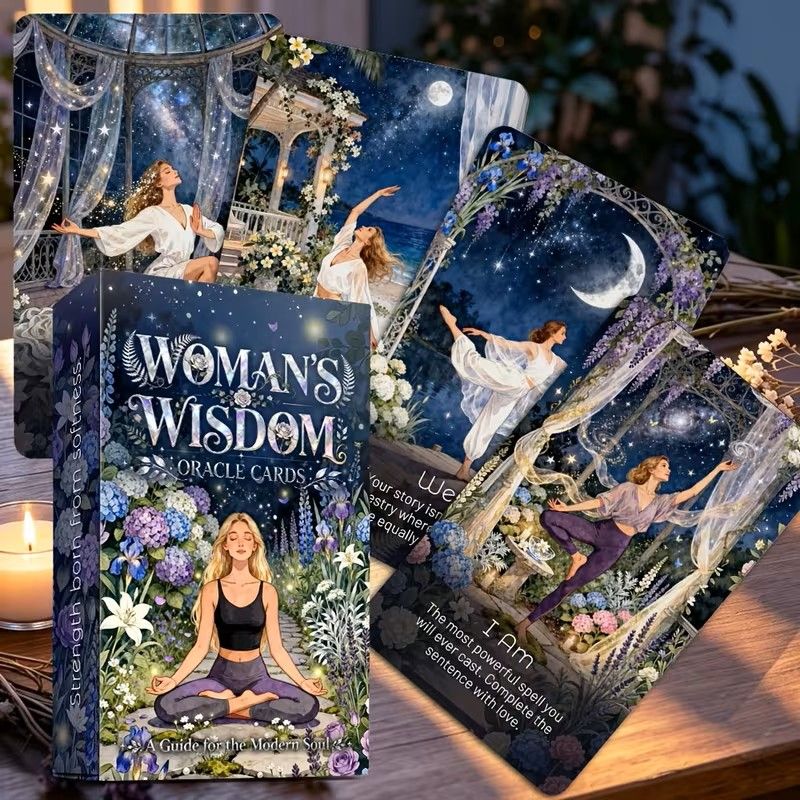 Goddess Wisdom Oracle CardsAlign with . A 55-Card Deck for Spiritual Awakening.