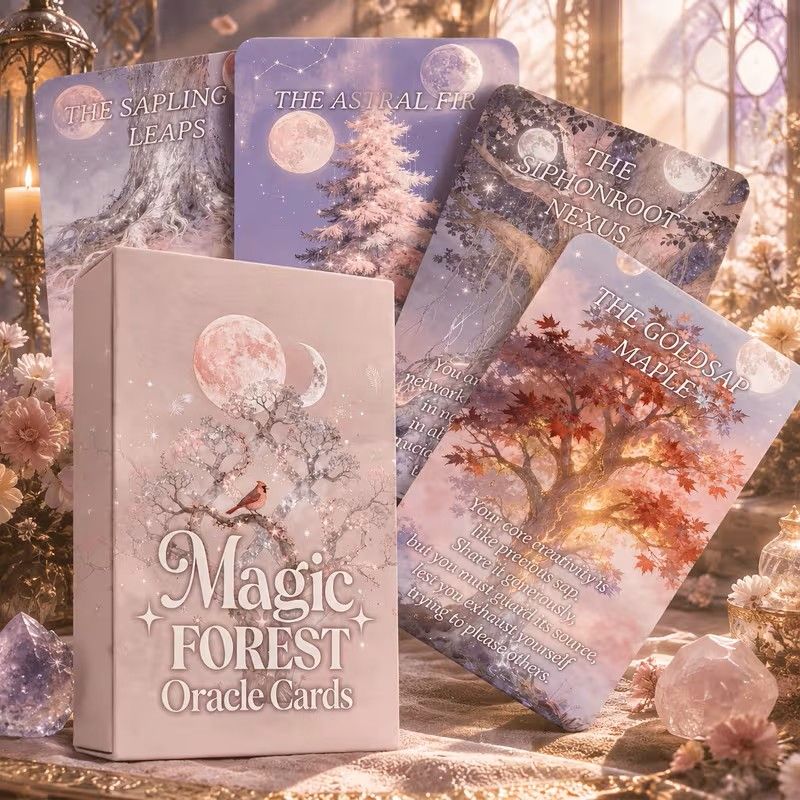 Enchanted Forest Cards - 55 Lunar Nature Deck