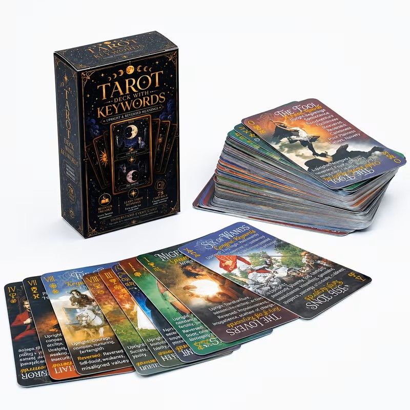 78 Card Learning Tarot Deck for Beginners