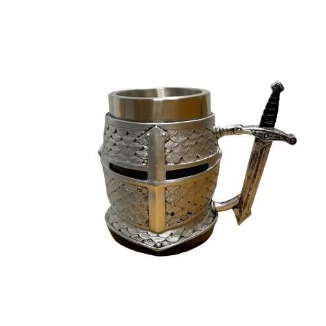 Armor Sword Beer Mug Mug Coffee Cup, Reusable Tumble