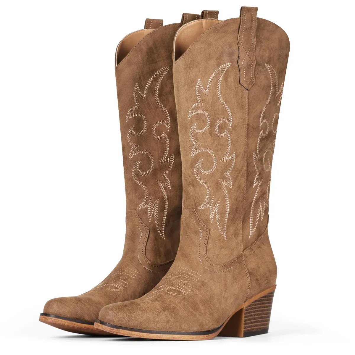 IUV Women's Western Cowboy Boots Size 6.5