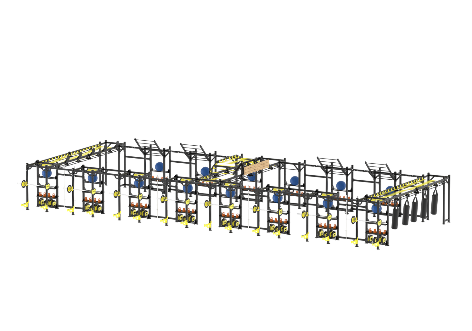 Multi Functional 8 Squat & Storage Station