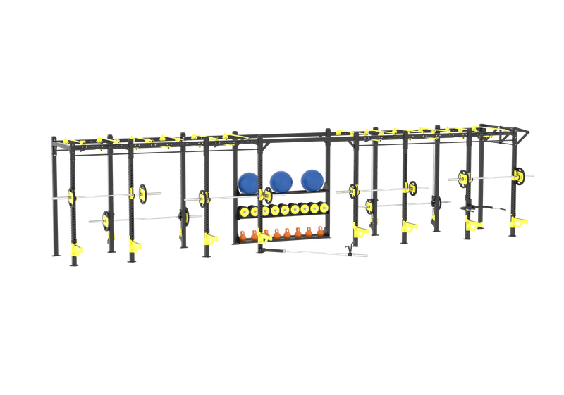 4 Station Squat with 1 Storage
