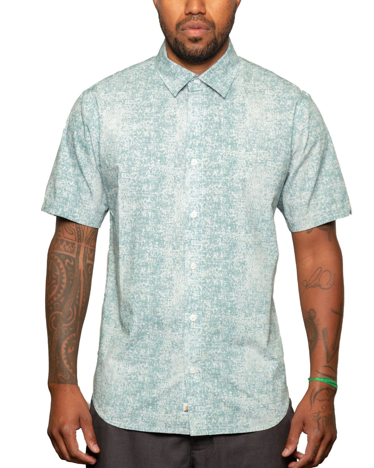Epic Dusty Blue Short Sleeve Shirt