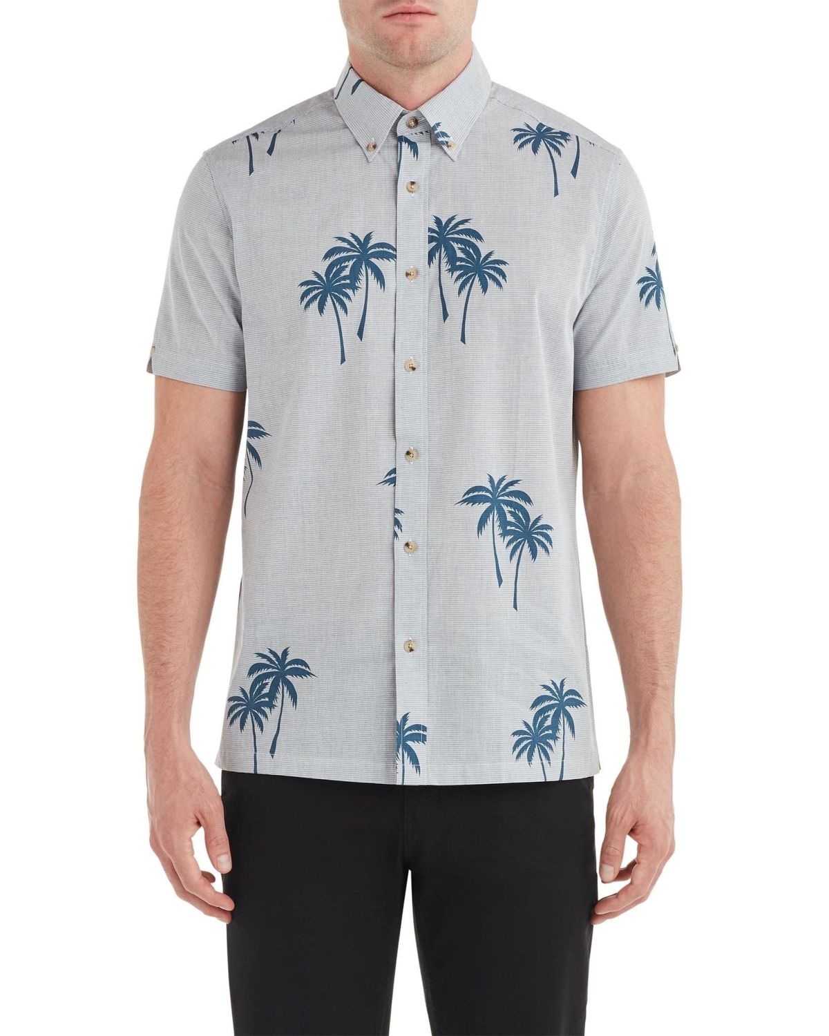 Palm Print Shirt