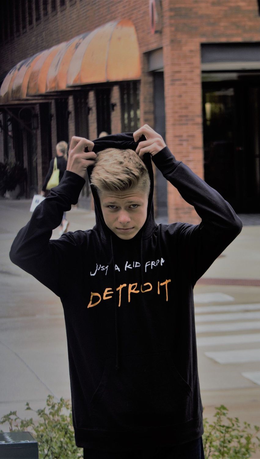 Just a kid from Detroit Sweatshirt