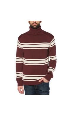Maroon Stripe Sweater