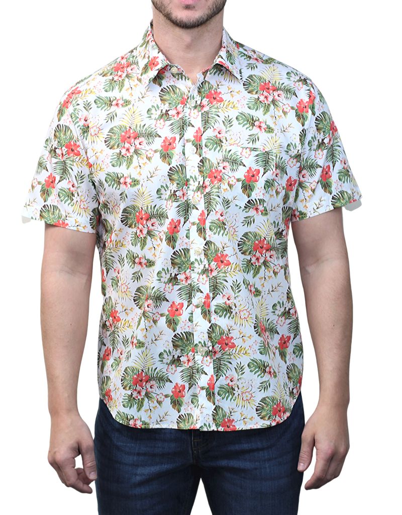 Kennington Shirts, Color: Hawaiian Days, Size: Small