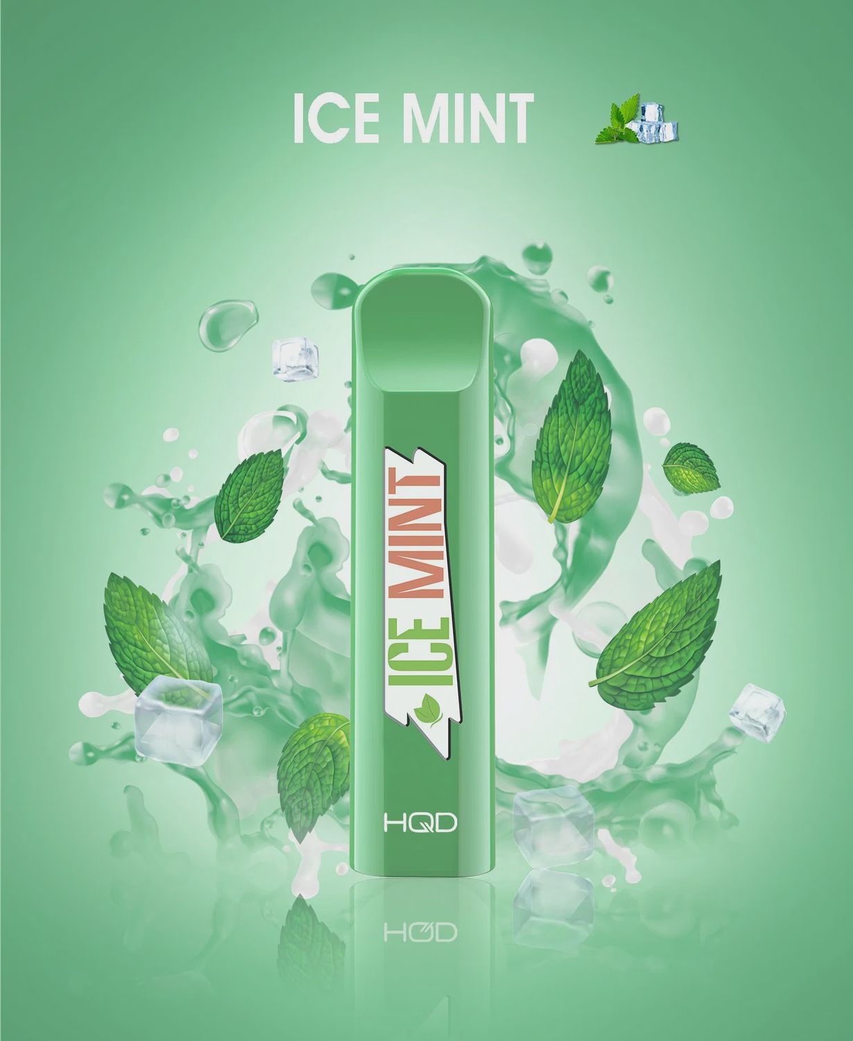 HQD Cuvie 300 puffs single - Ice Mint