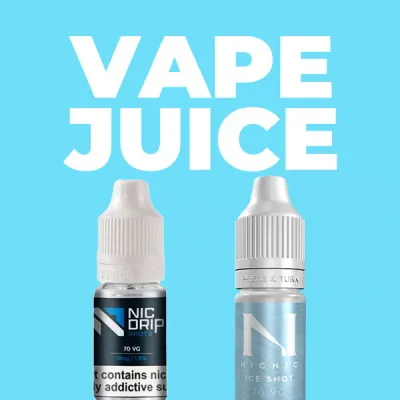 E-JUICE AND SALT NIC