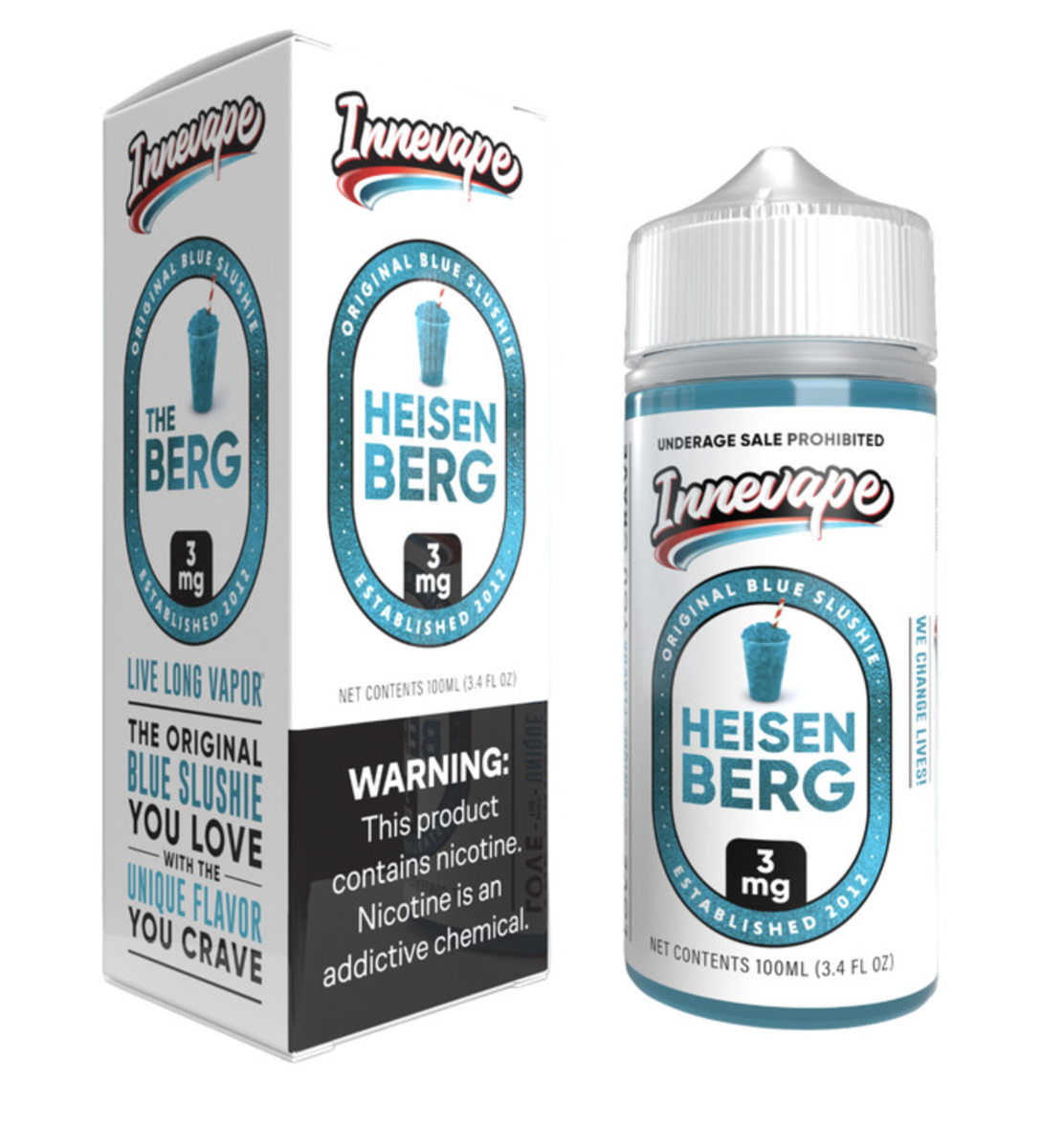 InneVape Blue Slushie E-liquid 3mg
