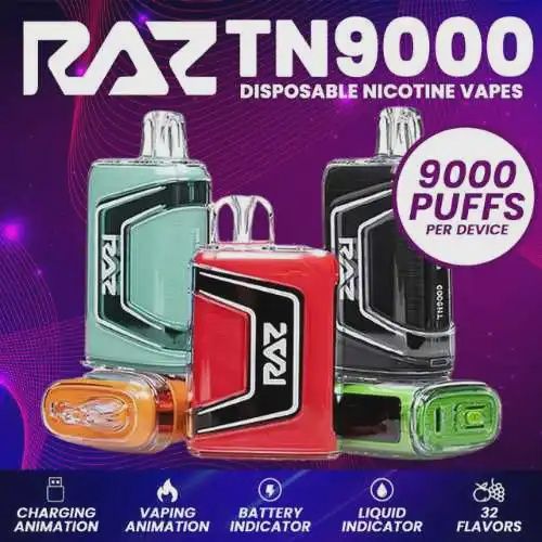 Raz 9000 - Blue Raz Ice