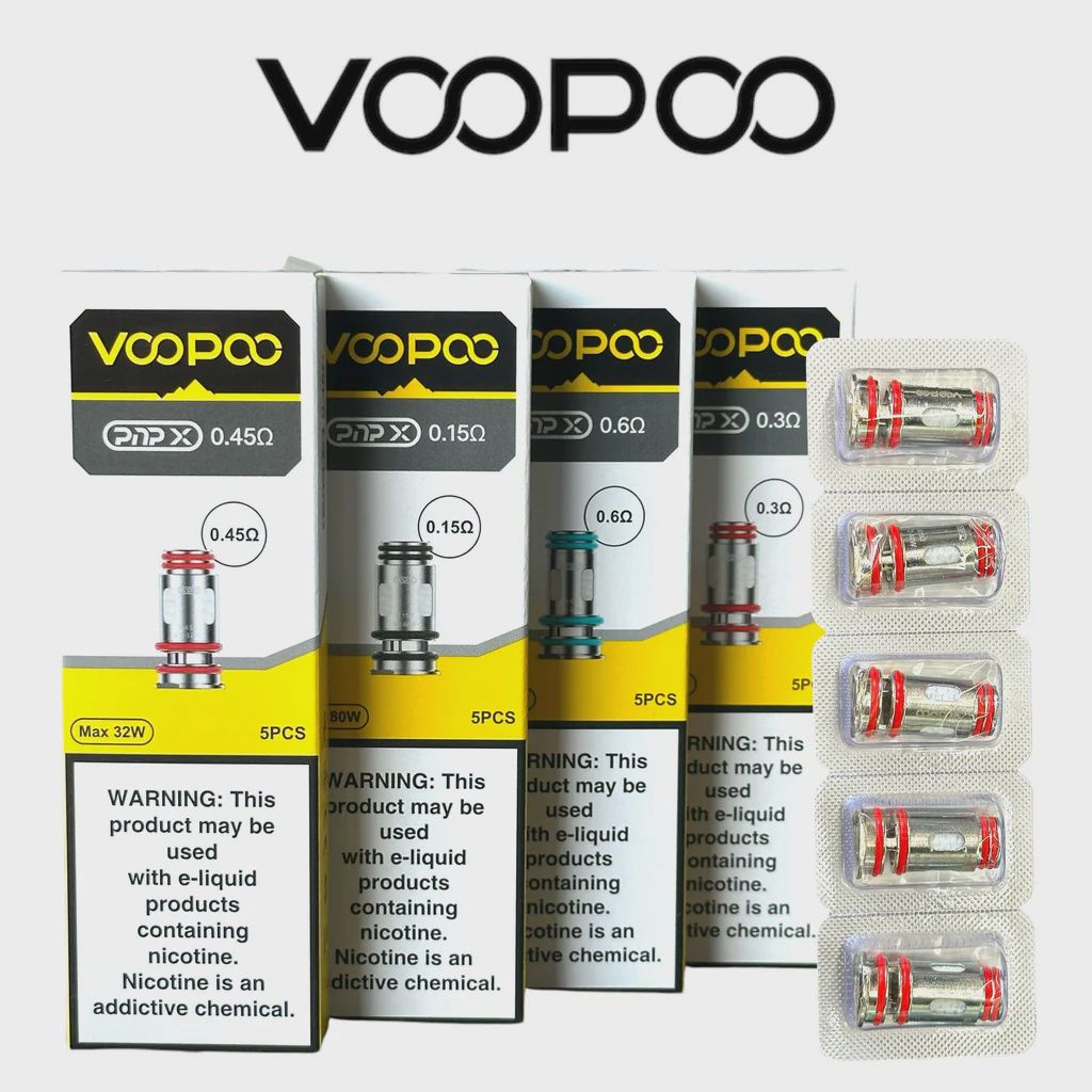 VooPoo PNP X coils 0.15 5pk