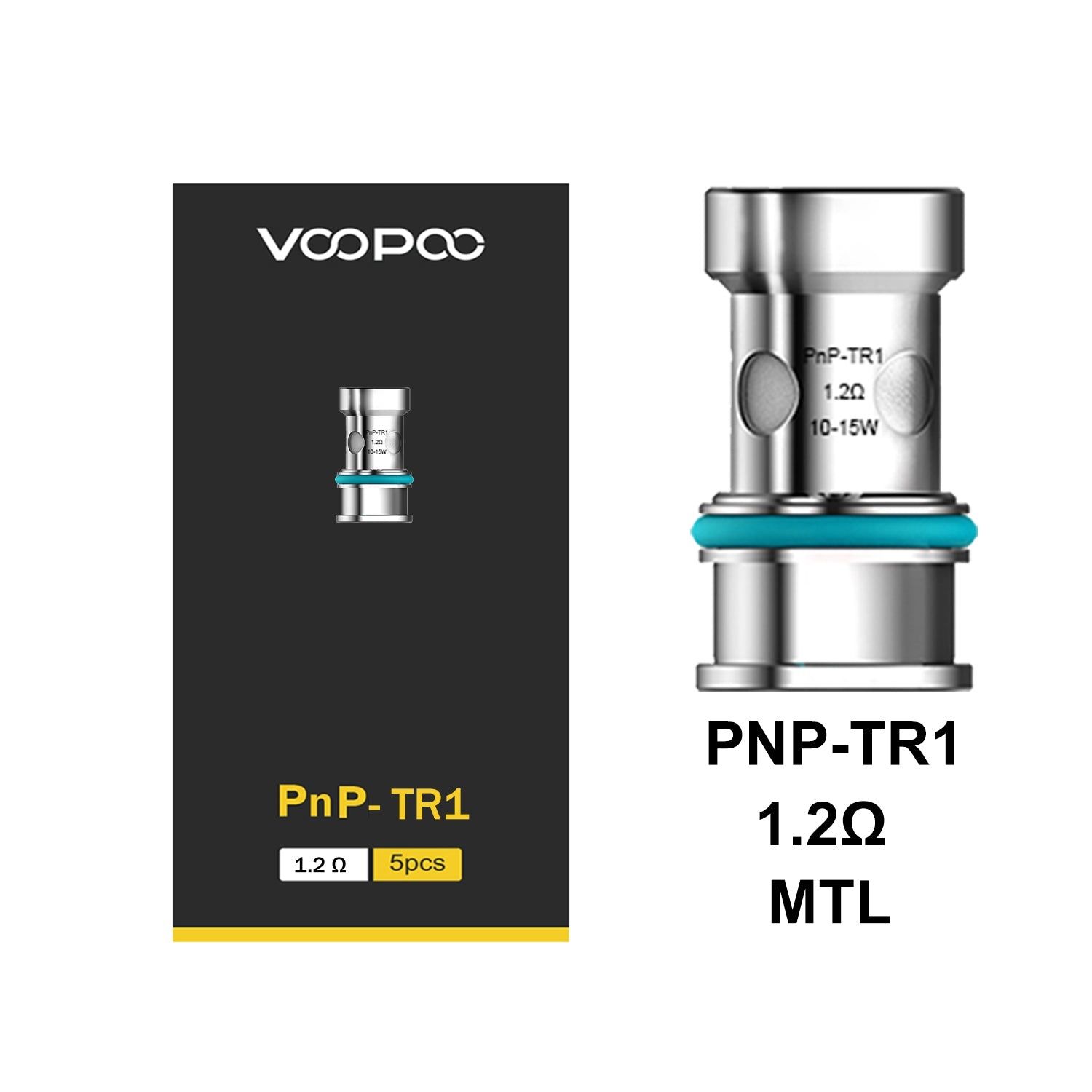 VooPoo - PnP-TR1 Coil - 1.2 ohm - 5 pack