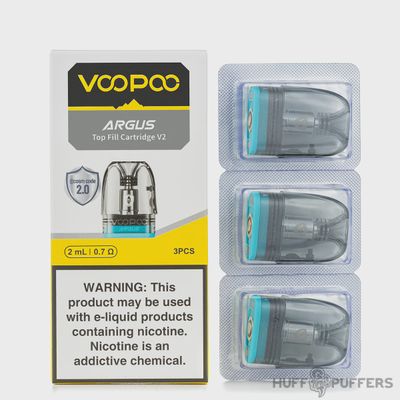 Voopoo - Argus Replacement Pod 3 Pack 0.7 ohm