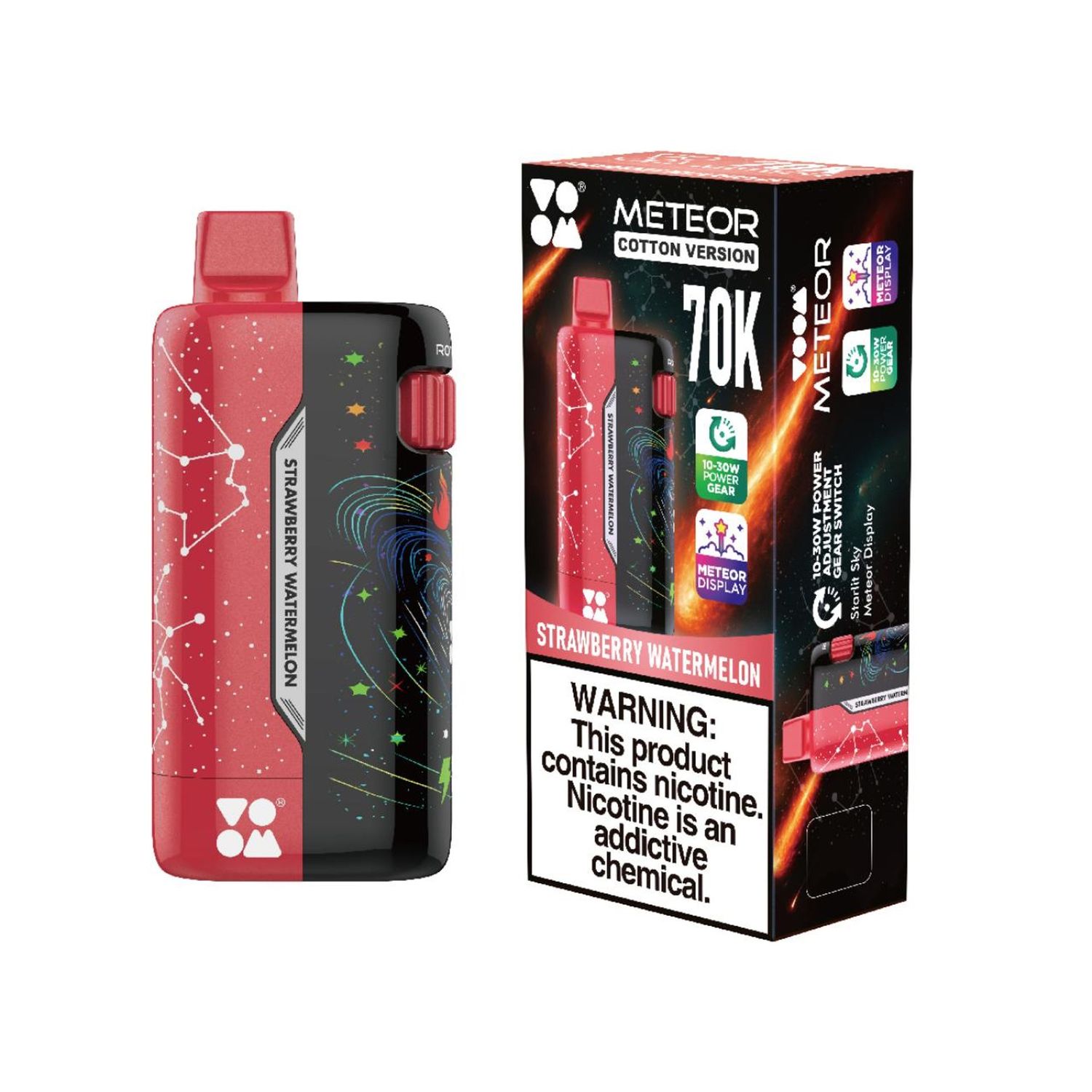 Meteor 70k Strawberry Watermelon
