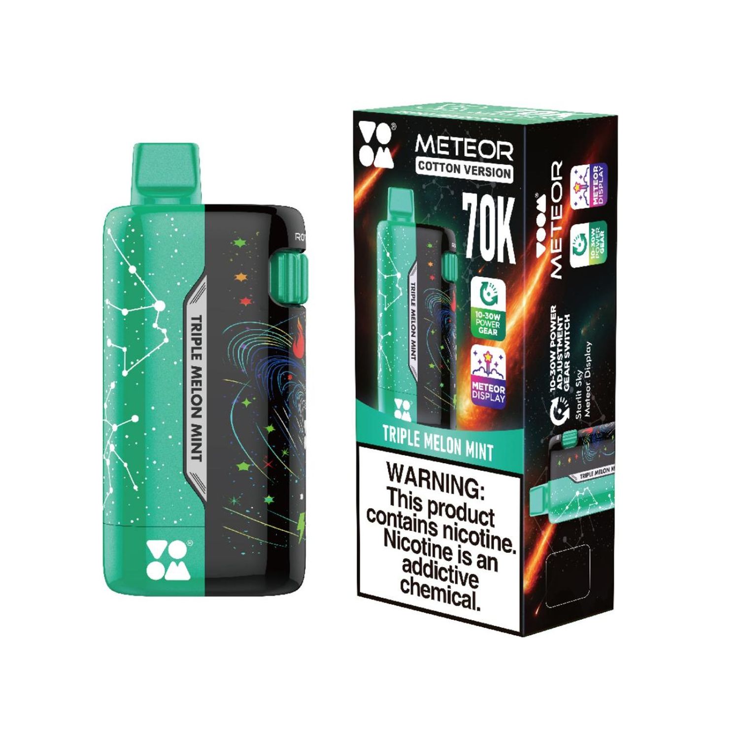 Meteor 70k Triple Melon Mint