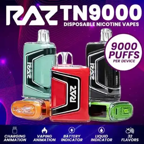 Raz 9000 - Blue Raz Ice