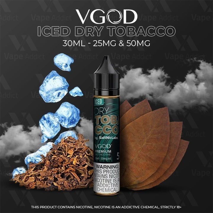 VGod - Iced Dry Tobacco 25mg