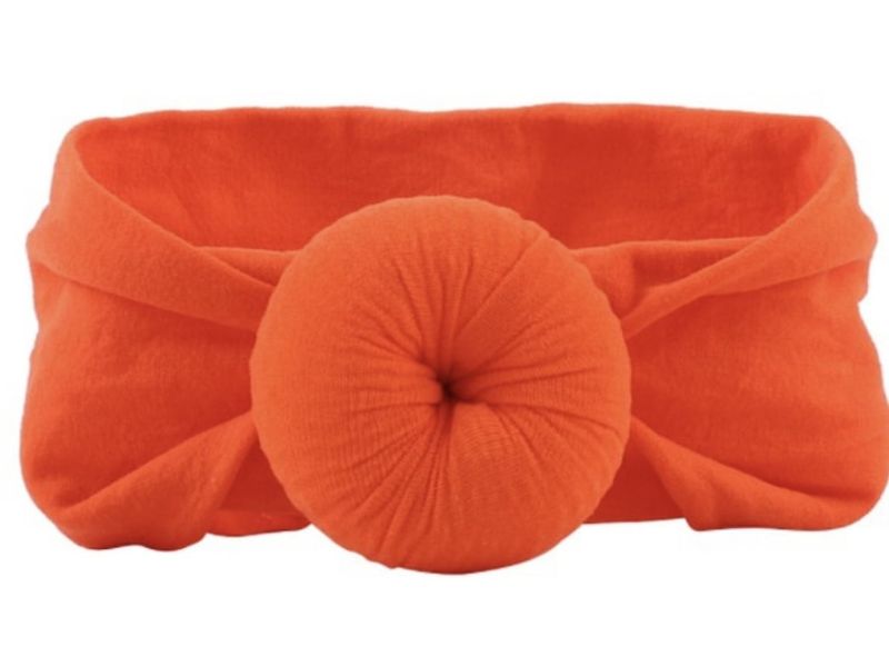 Princess Jasmine Orange Turban Knotted Headband