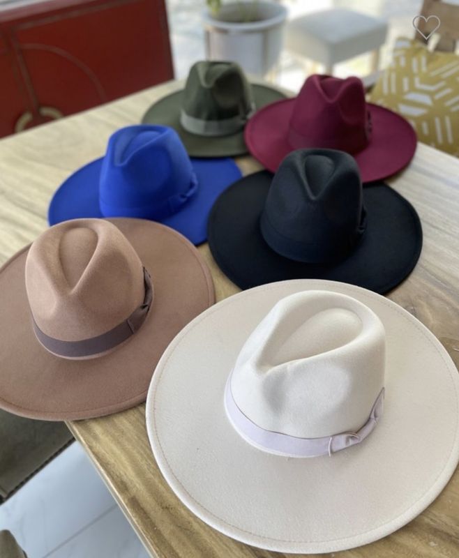 Queen Alexus Purple Felt Fedora Hat with Bow