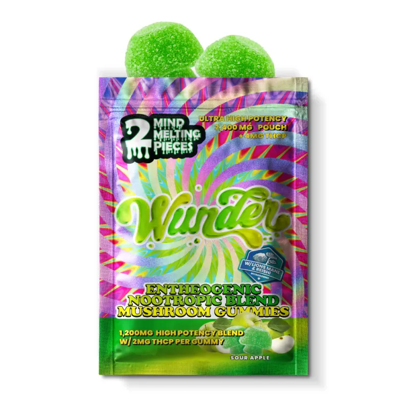 Wunder Mushroom Gummies 2ct