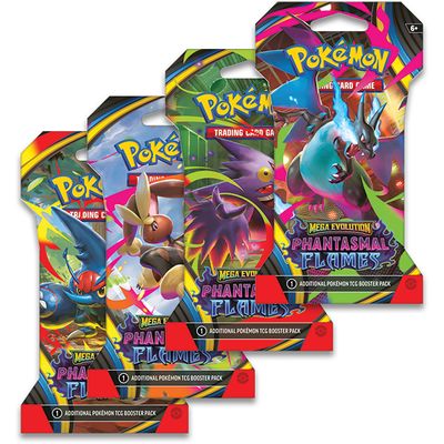 PKMN: Mega Evolutions - Phantasmal Flame: Sleeved Booster Pack