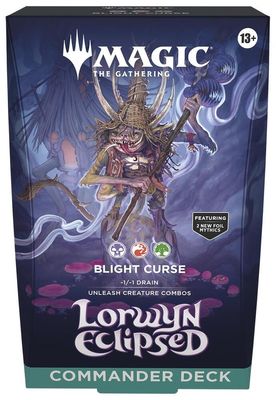 MTG: Lorwyn Eclipsed - Commander Deck - Blight Curse