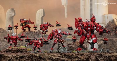 WH40K: Battleforce Box Set - T&#39;AU EMPIRE: FARSIGHT CADRE