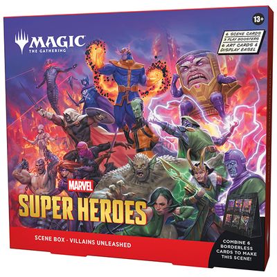 MTG: Universes Beyond- Marvel Super Heroes Scene Box - Villains Unleashed