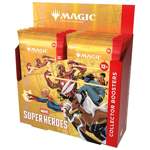 MTG: Universes Beyond- Marvel Super Heroes Collector's Booster Display (12 Packs)