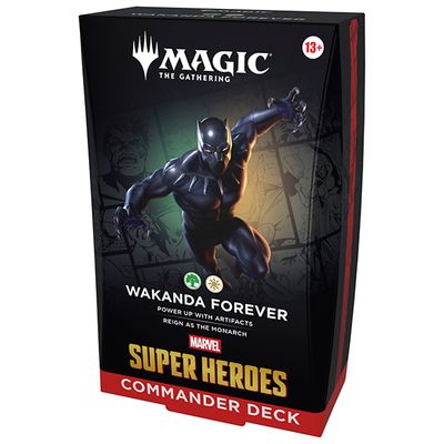 MTG: Universes Beyond- Marvel Super Heroes Commander Deck - Wakanda Forever