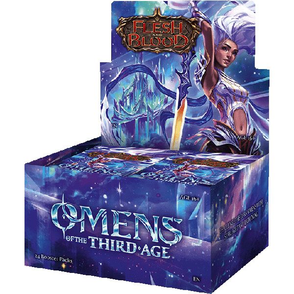 Flesh and Blood TCG: Omens of the Third Age Booster Display