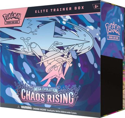 Pokemon TCG: Mega Evolution 04 Chaos Rising- Elite Trainer Box