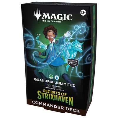 MTG: Secrets of Strixhaven - Commander Deck  (WAVE 2!) - Quandrix Unlimited