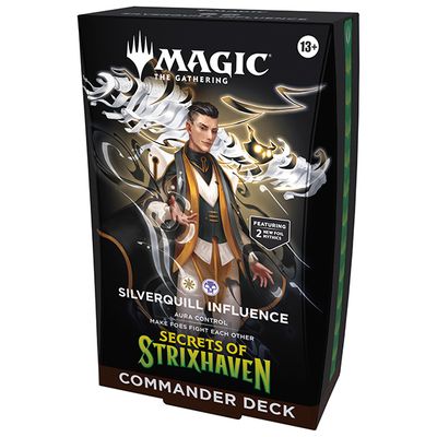 MTG: Secrets of Strixhaven - Commander Deck  (WAVE 2!) - Silverquill Influence