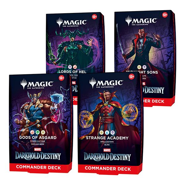 MTG: Marvel Darkhold Destiny - Commander Deck Bundle!