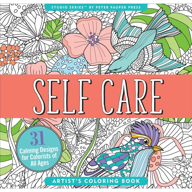 Self Care Artist Adult Coloring book