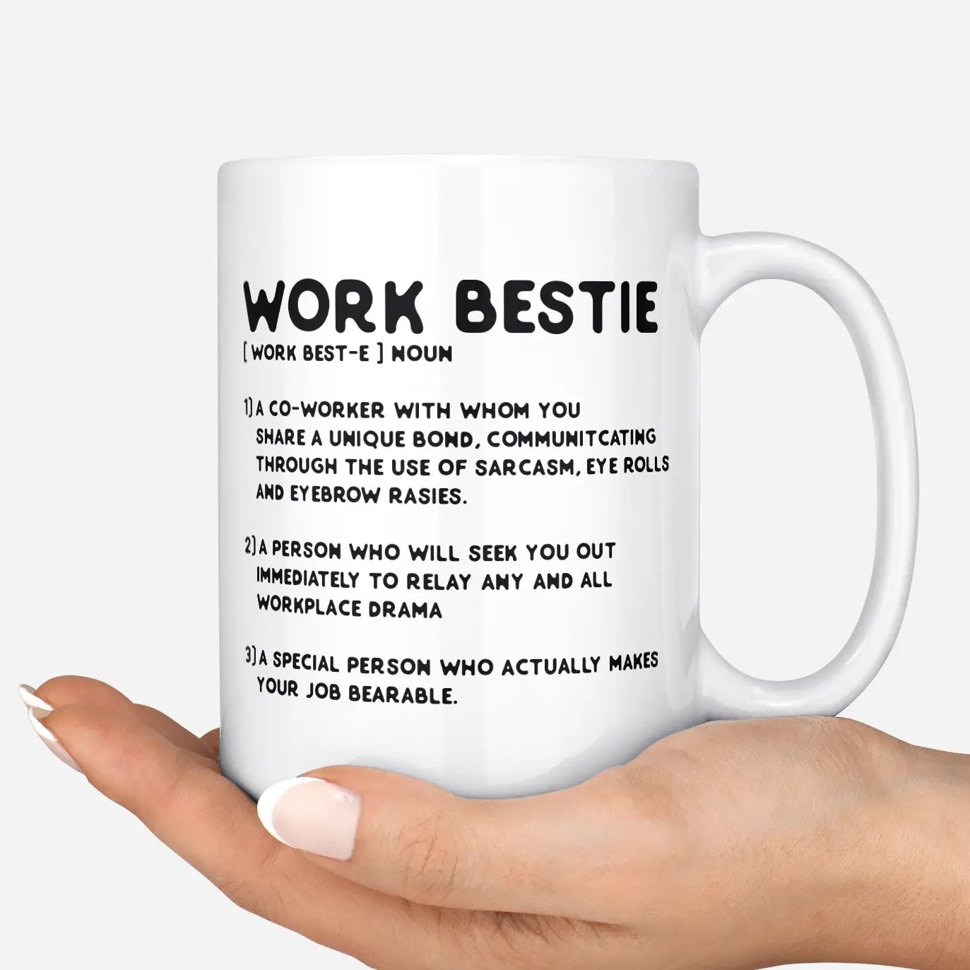Work Bestie Coffee Mug
