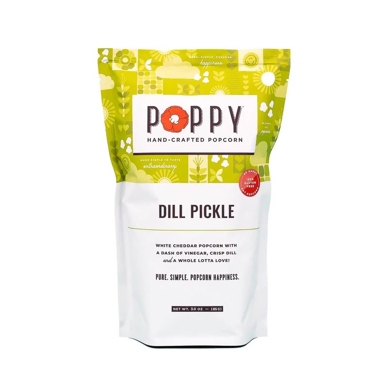 Poppy Hand-Crafted Popcorn - Dill Pickle