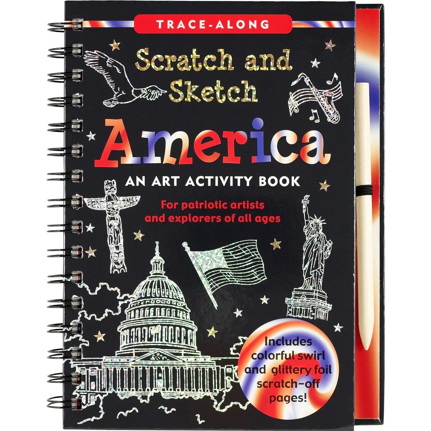 America Scratch &amp; Sketch Book