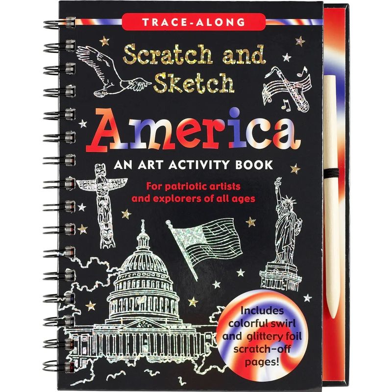 America Scratch &amp; Sketch Book