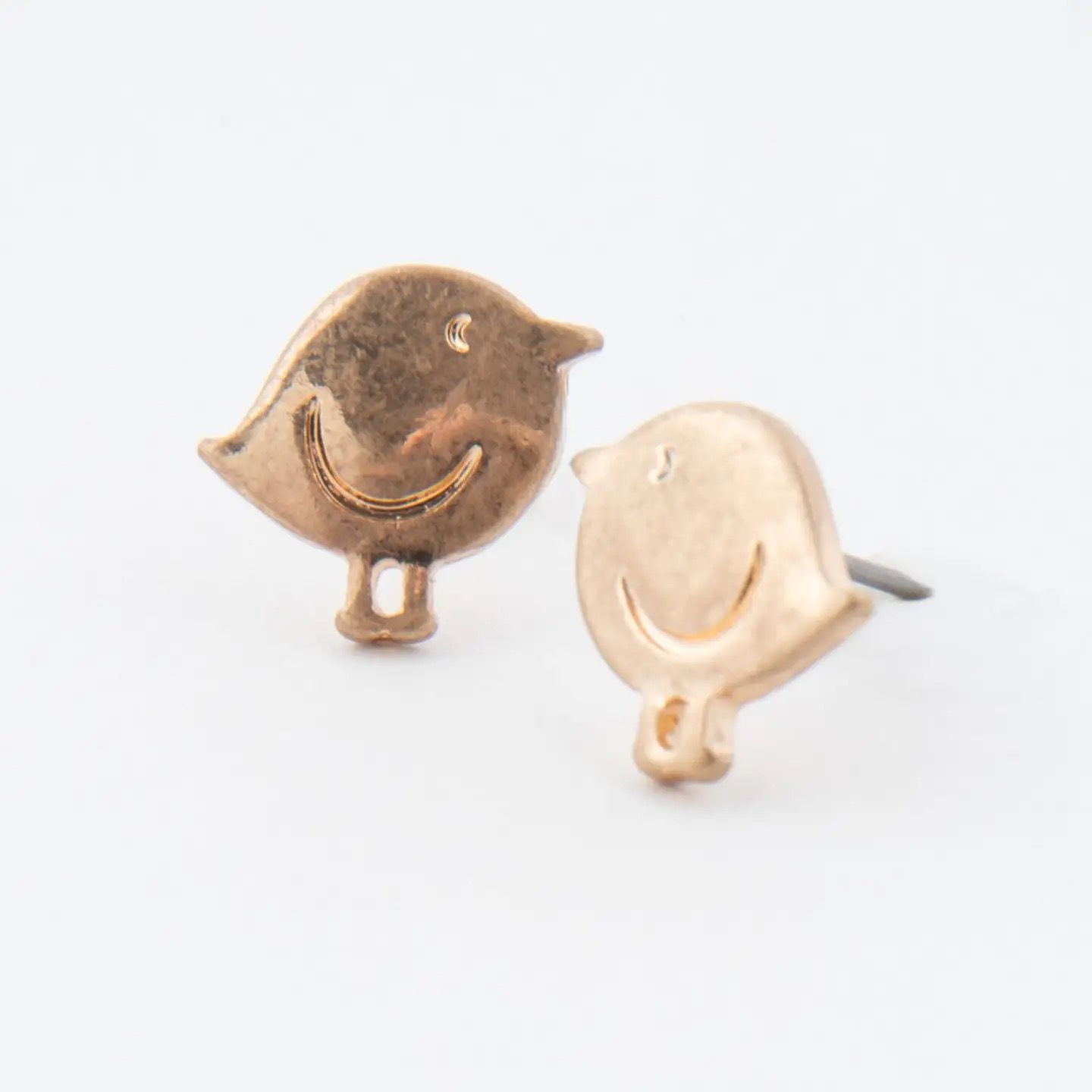 Birdie Stud Buds Earrings - Golden