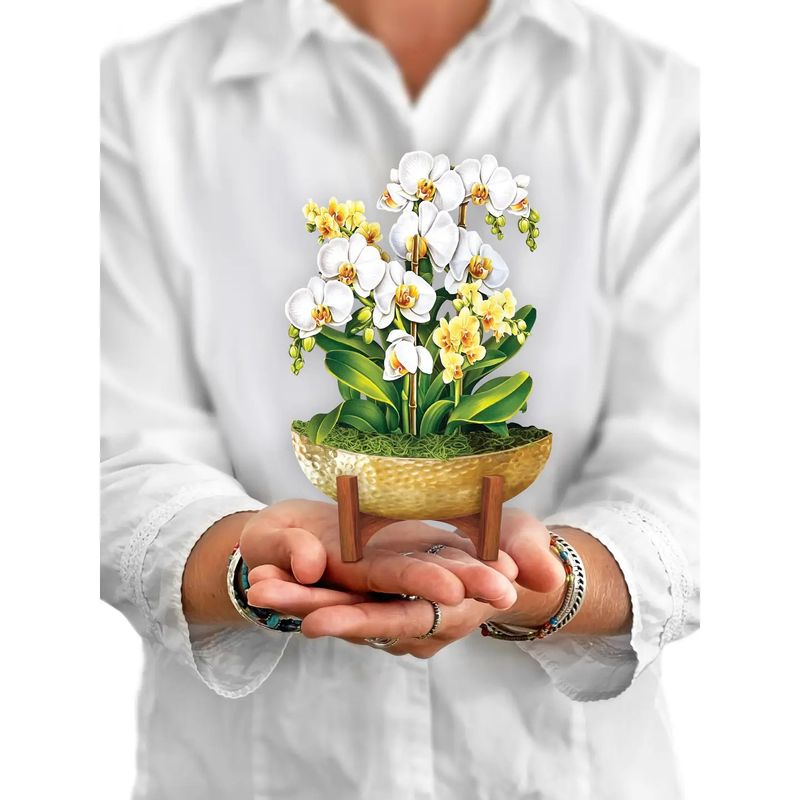 Mini Serenity Orchid Pop Up Card