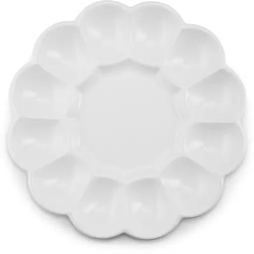 Ceramic Round Egg Tray