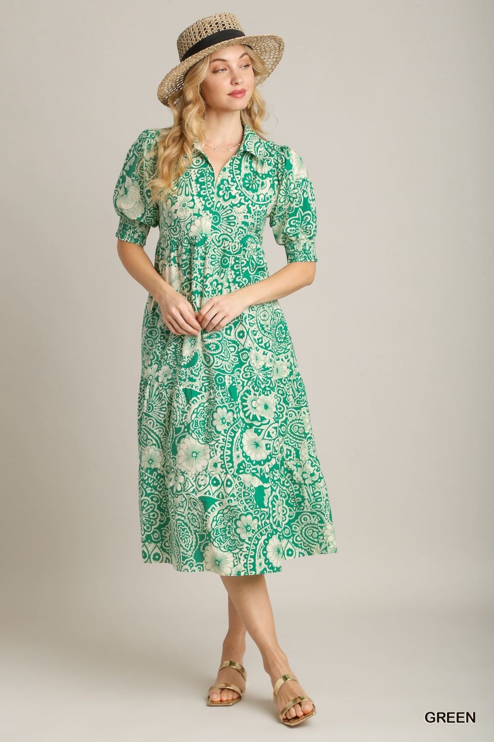 Vintage Style Garden Dress