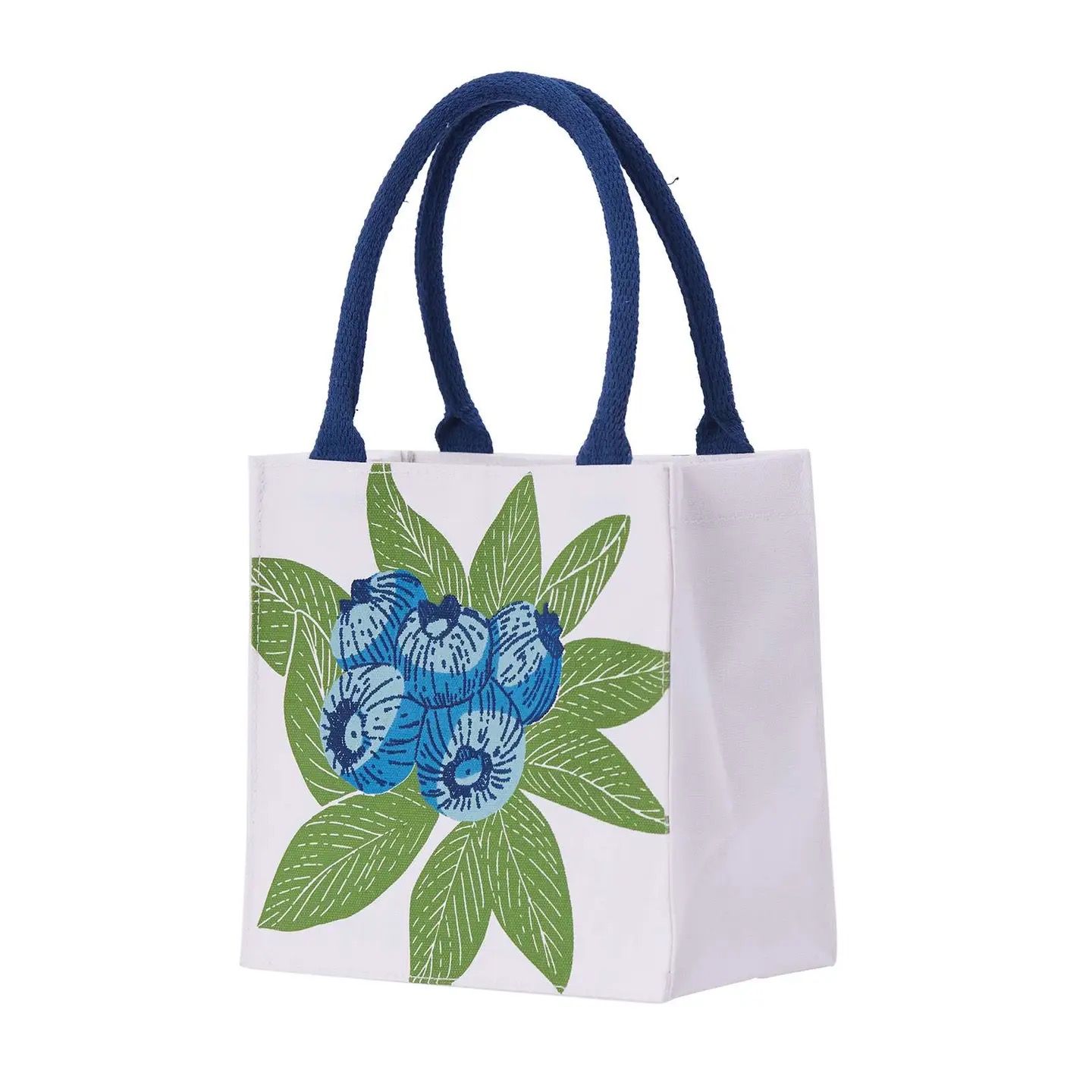 Blueberry Bunch Reusable Gift Bag Tote