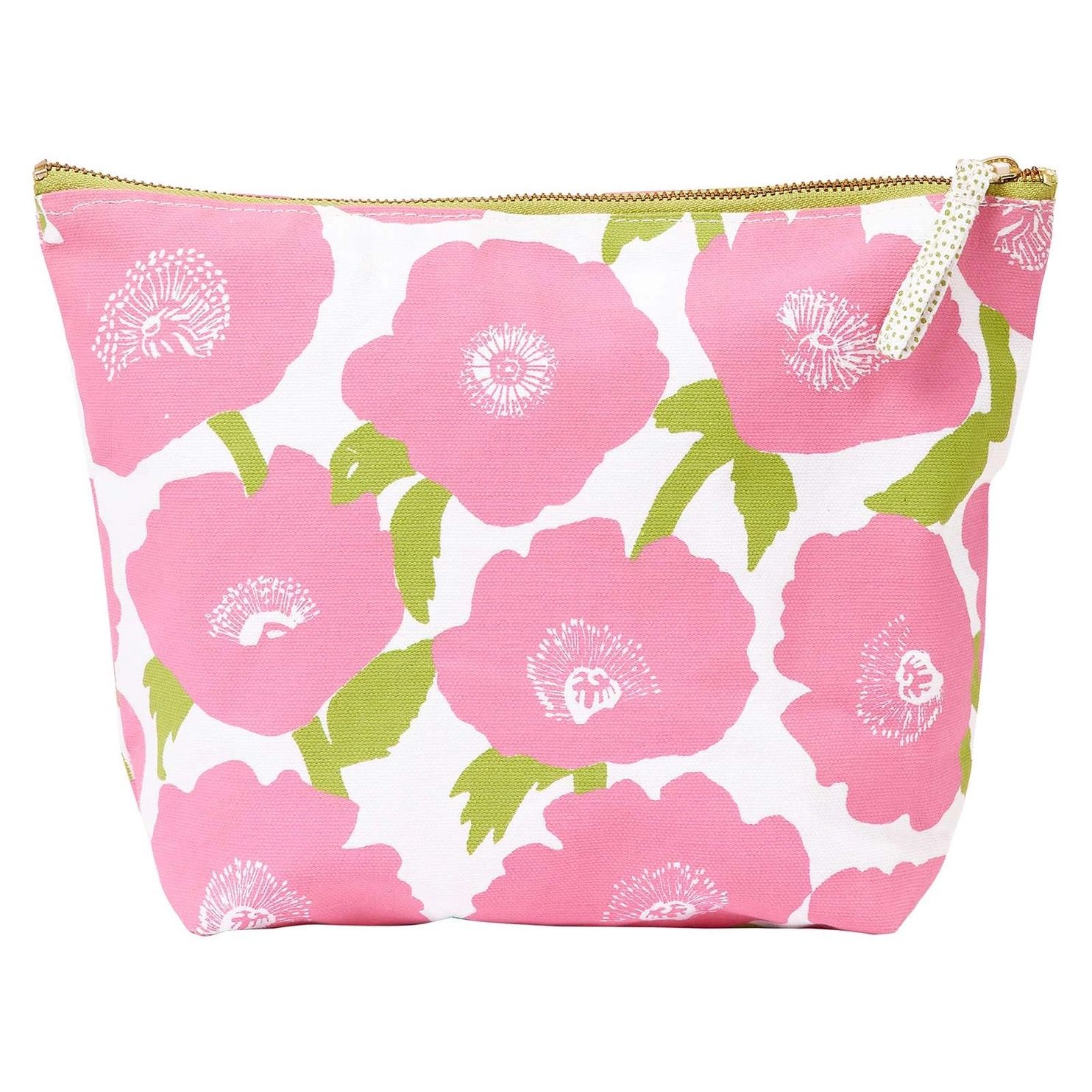 Poppies Pink Pouch